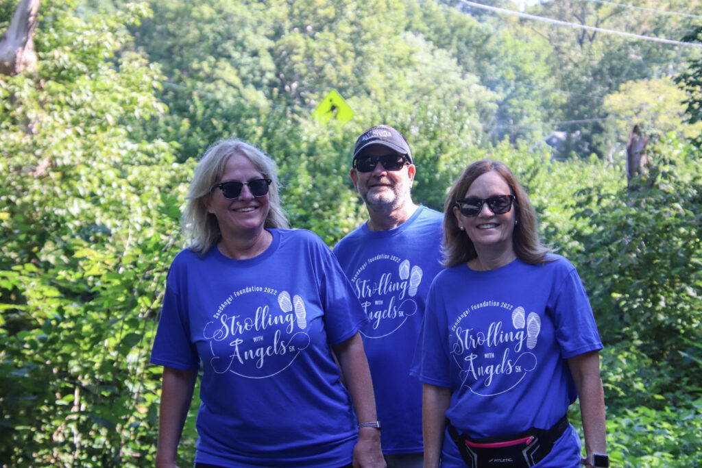 Cindy S and other couple walk | SandAngel Foundation
